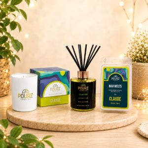 Pourz Scent Bundle (Candle, Reed Diffuser, Melt)